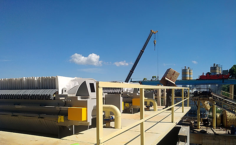 泥浆脱水过程中隔膜茄子污视频在线观看的工作过程